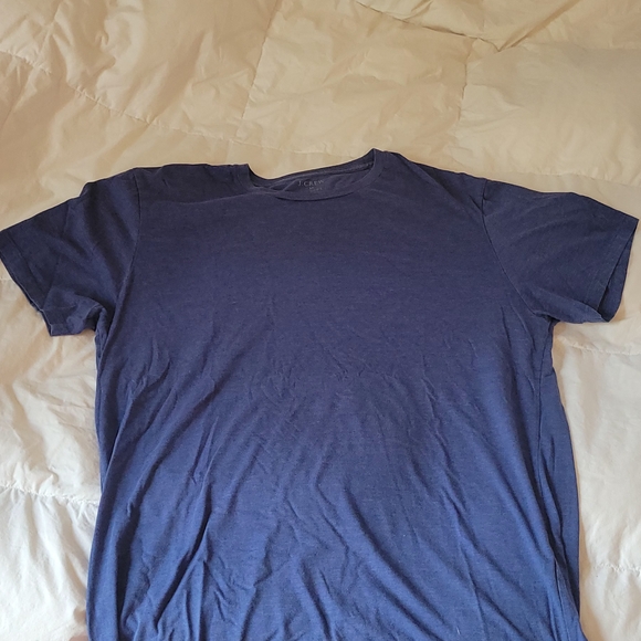 J. Crew Classic Blue Short Sleeve Tee - Picture 1 of 2